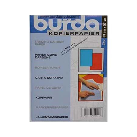 Burda kopieerpapier Rood/Blauw